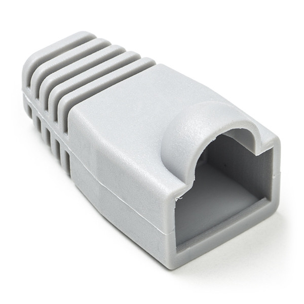 Nedis RJ45 tule | Nedis (Per stuk, Knikbescherming, Grijs) CCGB89900GY CCGP89900GY N060700105 - 1