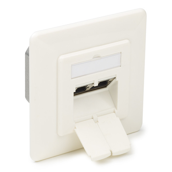 Nedis RJ45 wandcontactdoos | Nedis (FTP, 2 x RJ45, Cat6a, Horizontaal, Inbouw) CCGP89250IV K101302012 - 1