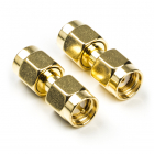 Nedis RP SMA adapter (m/m) - Nedis (Verguld, 2 stuks) CSGP02110GD N050602000 Nedis RP SMA adapter (m/m) - Nedis (Verguld, 2 stuks) CSGP02110GD N050602000