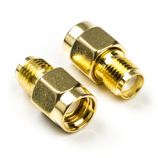 Nedis RP SMA adapter (m/v) - Nedis (Verguld, 2 stuks) CSGP02111GD N050602001 - 1