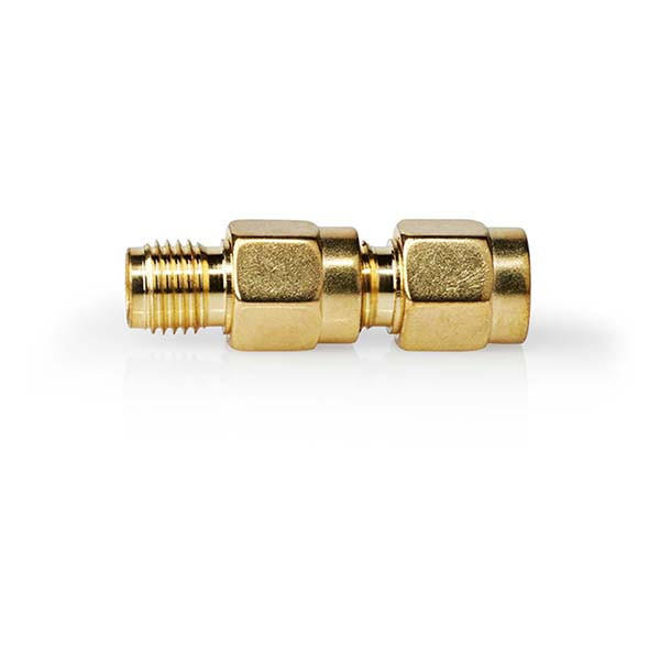 Nedis RP SMA adapter (m/v) - Nedis (Verguld, 2 stuks) CSGP02111GD N050602001 - 6