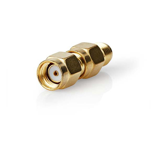 Nedis RP SMA adapter (m/v) - Nedis (Verguld, 2 stuks) CSGP02111GD N050602001 - 4