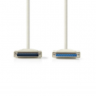 Nedis RS232 verlengkabel | Nedis | 2 meter (D-sub 25 pins naar D-sub 25 pins) CCGP52110IV20 N010506005 Nedis RS232 verlengkabel | Nedis | 2 meter (D-sub 25 pins naar D-sub 25 pins) CCGP52110IV20 N010506005