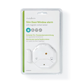 Nedis Raam- en deuralarm | Nedis (Batterijen, Magnetische sensor, 85 dB) ALRMD20WT K170501121 - 4
