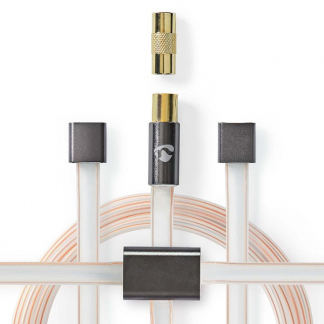 Nedis Radio antenne | Nedis | Dipool (FM, Passief) ANFMBW105AT20 ANFMTB105GY20 K010408071 - 1