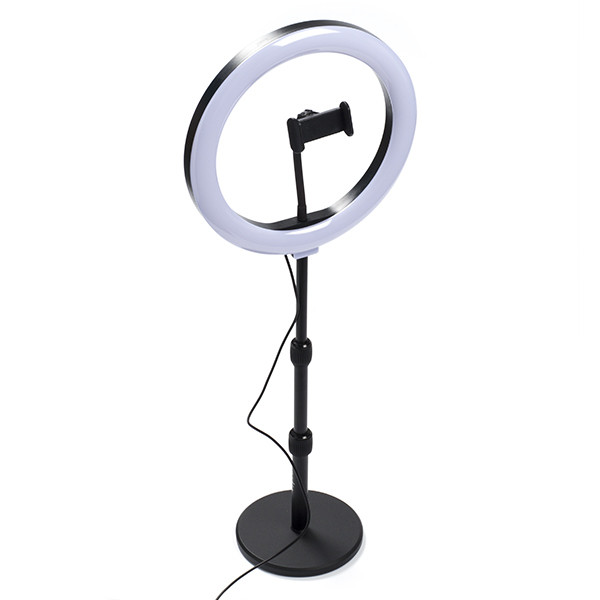 Nedis Ring lamp | Nedis (Ø26 cm, 120 leds, 2700 - 6700K, Grondplaat) RLSTND200BK K170202781 - 1