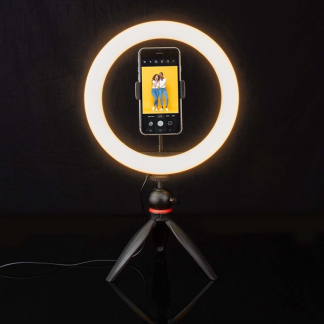 Nedis Ring lamp | Nedis (Ø26 cm, 120 leds, 2700 - 6700K, Statief) RLSTND100BK K170202780 - 2