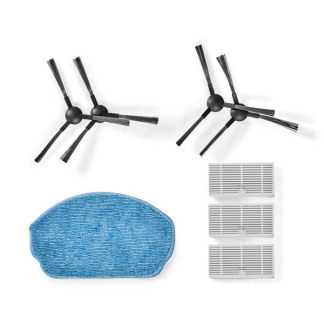 Nedis Robotstofzuiger onderdelen | Nedis (HEPA filters, Zijborstels, Dweil) WIFIVCB01 K170108161 - 2