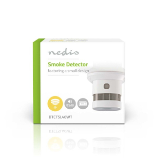 Nedis Rookmelder | Nedis | 3 stuks (10 jaar sensor, 10 jaar batterij, Compact) DTCTSL40WT V170501338 - 