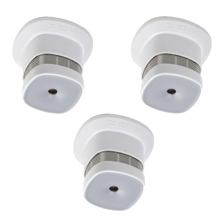 Rookmelder | Nedis | 3 stuks (10 jaar sensor, 10 jaar batterij, Compact)