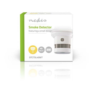 Nedis Rookmelder | Nedis (10 jaar sensor, 10 jaar batterij, Compact) DTCTSL40WT K170501338 - 8