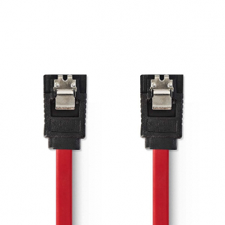 Nedis S-ATA 150 kabel (Vergrendeling, 1.5 Gb/s, 0.5 meter) CCGB73050RD05 CCGP73050RD05 N010507001 - 