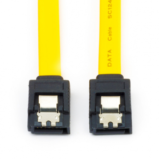 Nedis S-ATA 600 kabel (Vergrendeling, 6.0 Gb/s, 0.5 meter) CCGB73250YE05 CCGP73250YE05 N010507150 - 1