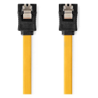 Nedis S-ATA 600 kabel (Vergrendeling, 6.0 Gb/s, 0.5 meter) CCGB73250YE05 CCGP73250YE05 N010507150 - 2