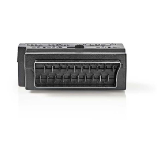 Nedis SCART adapter | Nedis (Schakelaar, S-video, 3x tulp) CVGP31902BK N050407005 - 3