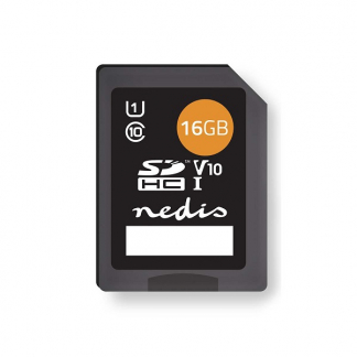 Nedis SDHC kaart | Nedis (Class 10 UHS-I, 16 GB) MSDC16100BK N170301005 - 