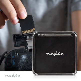 Nedis SD kaartlezer USB | Nedis (All-in-one, USB 3.2) CRDRU3200BK K030200027 - 9