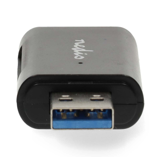 Nedis SD kaartlezer USB | Nedis (USB C en USB A, SD en Micro SD, tot 1 TB, USB 3.2) CRDRU3110BK K030200028 - 3