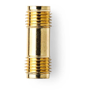 Nedis SMA adapter (v/v) - Nedis (Verguld, 2 stuks) CSGB02940GD CSGP02940GD N050602009 - 2