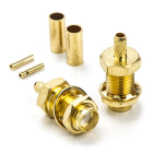 Nedis SMA connector voor RG147 kabels - (Vrouwelijk, 2 stuks) CSGP02901GD K010616523 Nedis SMA connector voor RG147 kabels - (Vrouwelijk, 2 stuks) CSGP02901GD K010616523