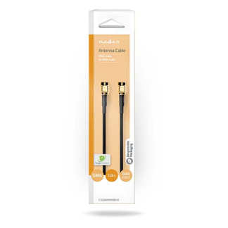 Nedis SMA kabel - Nedis - 1 meter (100% koper, Verguld) CSGB02000BK10 CSGL02000BK10 CSGP02000BK10 N010616000 - 4