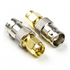 Nedis SMA naar BNC adapter (m/v) | Nedis (2 stuks) CSGP02961GD N050602010 Nedis SMA naar BNC adapter (m/v) | Nedis (2 stuks) CSGP02961GD N050602010