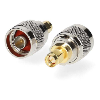 Nedis SMA naar N adapter (m/m) - Nedis (2 stuks) CSGB02970GD CSGP02970GD N010616522 - 2