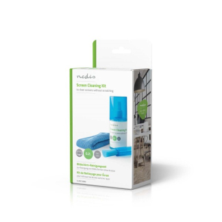 Nedis Schermreiniger set | Nedis (200 ml, Microvezel, Borsteltje) CLSN120BU N105004005 - 2