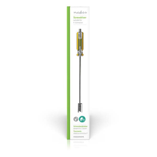Nedis Schroevendraaier | F-connector | 2-in-1 (Staal) CSGG49550YE K101302024 - 4