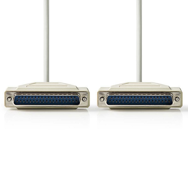 Nedis Seriële kabel | Nedis | 1 meter (D-sub 37 pins naar D-sub 37 pins) CCGP52500IV10 K010506019 - 1