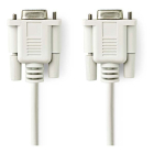 Nedis Seriële kabel | Nedis | 2 meter (D-sub 9 pins naar D-sub 9 pins, Nullmodemkabel) CCGL52055IV20 CCGP52055IV20 N010508015 - 2