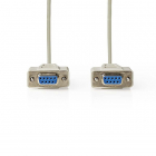Seriële kabel | Nedis | 3 meter (D-sub 9 pins naar D-sub 9 pins, Nullmodemkabel)