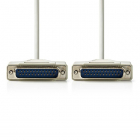 Nedis Seriële kabel | Nedis | 5 meter (D-sub 25 pins naar D-sub 25 pins) CCGP52100IV50 K010506003 - 1