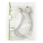 Nedis Seriële verlengkabel | 2 meter (D-sub 9 pins naar D-sub 9 pins) CCGL52010IV20 CCGP52010IV20 N010508005 - 3