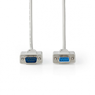 Nedis Seriële verlengkabel | 3 meter (D-sub 9 pins naar D-sub 9 pins) CCGL52010IV30 CCGP52010IV30 K010506007 - 1