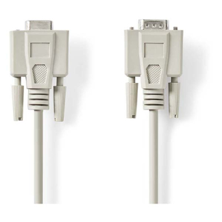 Nedis Seriële verlengkabel | 3 meter (D-sub 9 pins naar D-sub 9 pins) CCGL52010IV30 CCGP52010IV30 K010506007 - 2