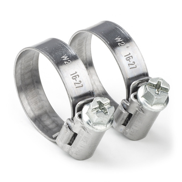 Nedis Slangklem | 16 - 27 mm | 2 stuks (Voor afvoerslangen) WAHC1627 K081000208 - 1