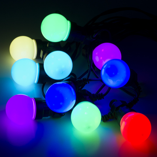 Nedis Slim lichtsnoer | Nedis SmartLife | 12 meter (10 LEDs, Ø 50 mm, RGBW) WIFILP03C10 K151200115 - 