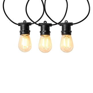 Nedis Slim lichtsnoer | Nedis SmartLife | 12 meter (10 leds, Ø 45 mm, Warm wit) WIFILP01F10 K151200117 - 1