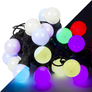 Nedis Slim lichtsnoer | Nedis Smartlife | 13 meter  (20 leds, Ø 50 mm, RGBW) WIFILP03C20 K151200116 - 1