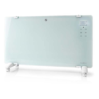 Nedis Slimme convectorkachel | Nedis SmartLife (2000W, IP24, Wifi, Ruimtes tot 25 m²) WIFIHTPL20FWT K170101164 - 2