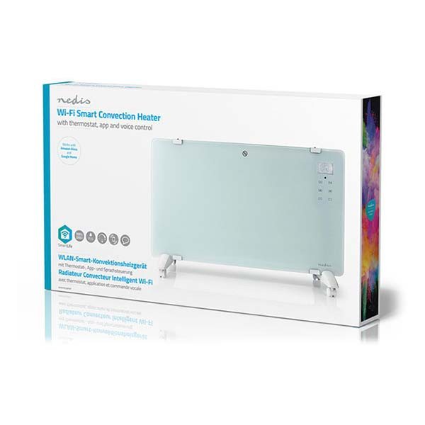 Nedis Slimme convectorkachel | Nedis SmartLife (2000W, IP24, Wifi, Ruimtes tot 25 m²) WIFIHTPL20FWT K170101164 - 7