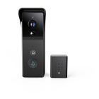 Nedis Slimme deurbel | Nedis SmartLife (Batterijen, Abonnement vrij, Full HD, Nachtzicht, Bewegingssensor, Gespreksfunctie) WIFICDP21BK K010810037 - 2