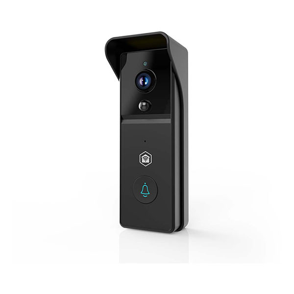 Nedis Slimme deurbel | Nedis SmartLife (Batterijen, Abonnement vrij, Full HD, Nachtzicht, Bewegingssensor, Gespreksfunctie) WIFICDP21BK K010810037 - 5
