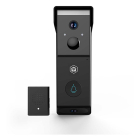 Nedis Slimme deurbel | Nedis SmartLife (Batterijen, Dubbele lens, Full HD, Nachtzicht infrarood/kleur, Bewegingssensor, Gespreksfunctie) | Abonnement vrij WIFICDP31BK K010810038 - 1