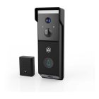 Nedis Slimme deurbel | Nedis SmartLife (Batterijen, Dubbele lens, Full HD, Nachtzicht infrarood/kleur, Bewegingssensor, Gespreksfunctie) WIFICDP31BK K010810038 - 2