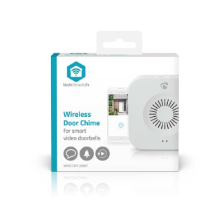 Nedis Slimme deurbelontvanger | Nedis SmartLife (Wifi, Batterij) WIFICDPC20WT K170202920 - 