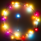 Nedis Slimme draadverlichting | Nedis SmartLife | 5 meter (50 LEDs, Druppels, Timer, Binnen) WIFILX51RGB K170108169 - 3