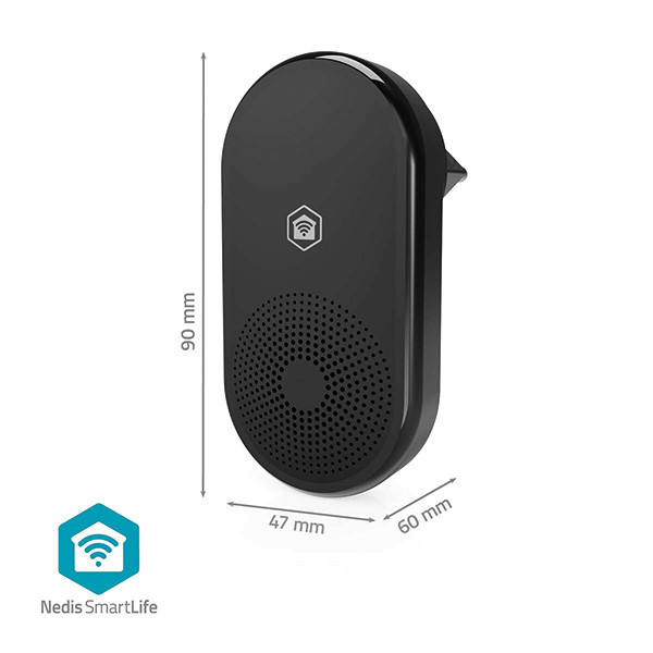 Nedis Slimme gong | Nedis SmartLife (433 MHz, 110 dB) WIFICDPC11CBK K170103375 - 6