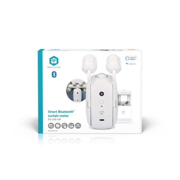 Nedis Slimme gordijnrobot | Nedis (Roede , Batterij gevoed, Bluetooth, Wit) BTMC10WT1PC K150101208 - 6